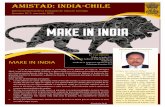 Amistad: India-Chile Ejemplar Nº 1 (Español)