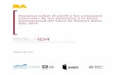 CEDEM - Encuesta de Consumos Culturales de Visitantes a Feria del Libro de Buenos Aires