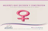 Mujeres que deciden y construyen