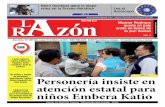 Diario La Razón lunes 16 de marzo
