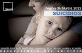 Murcia . Suicidios 2013
