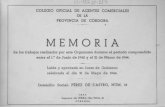 1944 Memoria del Colegio Agentes Comerciales. Años 1942-44