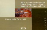 Arendt, Hannah - El concepto de amor en san Agustín