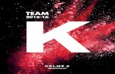 KELME Catálogo Team 2015 - 2016