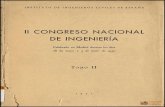 Congreso Nacional de Ingeniería (2º. 1950. Madrid). Tomo II