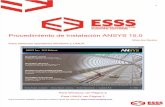Procedimiento de Instalacion ANSYS 15 0 - Windows & Linux