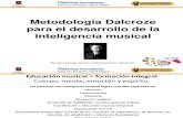 Metodologia Dalcroze Catalina Rubio