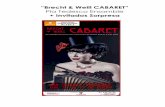 BRECHT + WEILL Cabaret en el Fernan Gomez Enero 2016