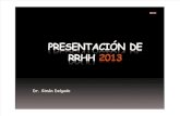 Presentación de RRHH 2013