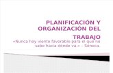 Taller de Planificacion y Organizacion Del Trabajo