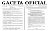 Gaceta Oficial Extraordinaria 6.208 - Notilogía