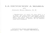 ROYO MARIN, A-La Devocion a Maria