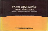 Langlois, Charles-V. & Seignobos, Charles - Introduccion a Los Estudios Historicos