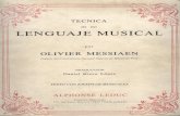 Tecnicas de Mi Lenguaje Musical Messiaen 1
