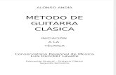 Alonso Andía - Tecnica de Guitarra