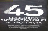 45 Lecciones Imprescindibles de Guitarra