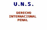 derecho penal  internacional privado