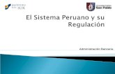 Administración Bancaria , sistema peruano y su regulacion