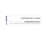 Conceptos y Usos Epidemiologia Curso Iess