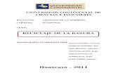 140810433 Monografia Del Reciclaje de La Basura Sociologia