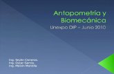 AntopometriA y BiomecaNica