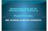 7.- Investigacion en La Universidad