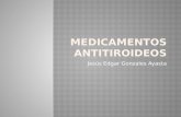 Fármacos Antitiroideos Dr Quiroz