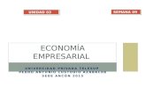 Economía Empresarial III UNIDAD
