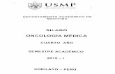Silabo - Oncología Médica 2015