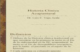 Historia Clinica Acupuntural 30-06 Dr. Luis Vega