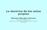 Doctrina de Los Actos Propios-2013