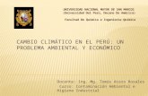 Cambio Climático, Efecto Económico en El Perú - Dic. 2012