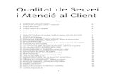 Qualitat de Servei i Atenció Al Client I