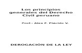 Los Principios Generales Del Derecho Civil Peruano