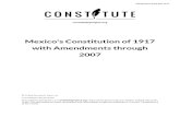 Mexico Constitución reforma 2007