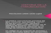 01 Historia de La Comunicación