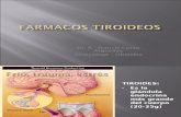 Hormonas  tiroideas farmacologia