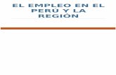 El Empleo en El Perú y La Región