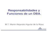 Responsabilidades  y funciones-DBA