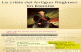 Tema 4 .La crisi del Antiguo Régimen en España