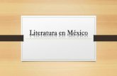 Literatura en México