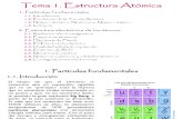 Tema1 Estructura Atómica