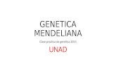 GENETICA MENDELIANA (1)