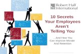 10 Secretos Que Tus Trabajadores No Te Están Diciendo