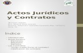 Actos Jurídicos y Contratos