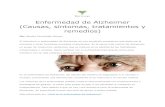 PDFEnfermedad de Alzheimer (Causas, síntomas, tratamientos y remedios)