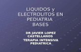 Liquidos y Electrolitos en Pediatria