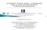 2 Aspectos Del Cierre de Los Estados Financieros -Recopilaciones y Analisis