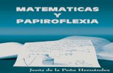Jesús de La Peña - Matemáticas y Papiroflexia