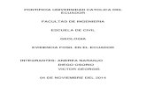 Fosiles Universidad Politecnica Del Ecuador